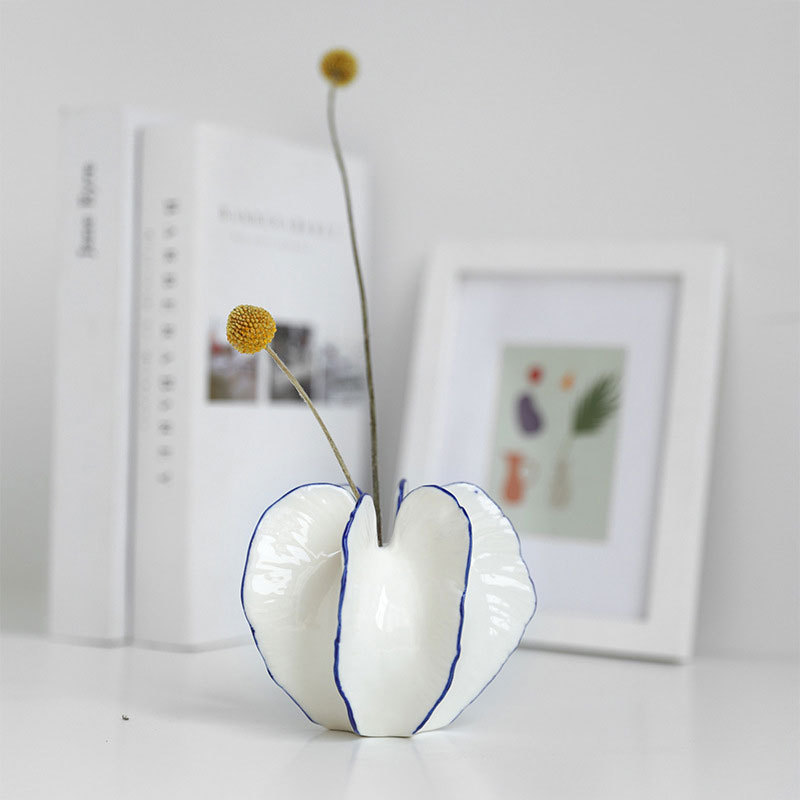 Daimon simulated fruit ceramic vase homestay pastoral desktop soft decoration ornaments
